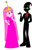 Size: 447x649 | Tagged: artist needed, safe, derpibooru import, equestria girls, adventure time, barely pony related, cartoon network, crossover, equestria girls style, equestria girls-ified, female, male, nergal, nergal and princess bubblegum, princess bubblegum, the grim adventures of billy and mandy