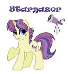 Size: 1000x1078 | Tagged: safe, artist:andy-hazards, derpibooru import, oc, oc only, oc:stargazer, unicorn, base used, female, mare, offspring, parent:moondancer, parent:star tracker, parents:moontracker, raised hoof, simple background, solo, transparent background