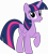 Size: 6400x7129 | Tagged: safe, artist:parclytaxel, derpibooru import, twilight sparkle, twilight sparkle (alicorn), alicorn, pony, .svg available, :o, absurd resolution, female, looking at you, mare, open mouth, raised hoof, simple background, solo, transparent background, vector