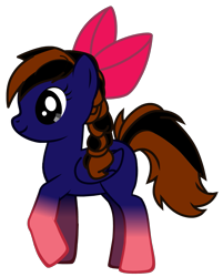 Size: 1069x1328 | Tagged: safe, derpibooru import, oc, oc:skitzy, pegasus, pony, female, filly, ribbon, simple background, solo, teenager, transparent background