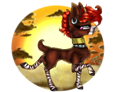 Size: 1024x768 | Tagged: safe, artist:mlploverdash, derpibooru import, oc, oc only, okapi, simple background, solo, transparent background