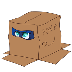 Size: 1501x1500 | Tagged: safe, artist:swiftnicity, derpibooru import, oc, oc:princess nightwrath, alicorn, pony, alicorn oc, box, cardboard box, cute, cuteness overload, female, looking up, lurking, mare, metal gear solid, ocbetes, peeking, pone, prone, simple background, solo, transparent background