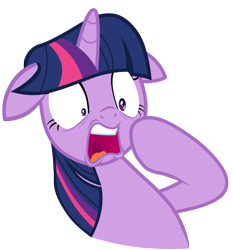 Size: 7000x7500 | Tagged: safe, artist:tardifice, derpibooru import, twilight sparkle, unicorn twilight, pony, unicorn, molt down, absurd resolution, female, floppy ears, mare, open mouth, simple background, solo, transparent background, vector