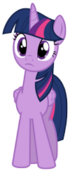 Size: 2995x7500 | Tagged: safe, artist:estories, twilight sparkle, twilight sparkle (alicorn), alicorn, pony, absurd resolution, cute, female, frown, high res, looking at you, mare, simple background, solo, transparent background, vector