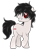 Size: 1024x1311 | Tagged: safe, artist:mintoria, derpibooru import, oc, oc only, earth pony, pony, black sclera, male, simple background, solo, stallion, transparent background