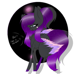 Size: 1024x1024 | Tagged: safe, artist:hestiay, derpibooru import, oc, oc only, oc:meiko, pegasus, pony, abstract background, crown, jewelry, regalia, simple background, solo, speech, transparent background