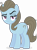 Size: 2480x3369 | Tagged: safe, artist:punzil504, derpibooru import, beauty brass, earth pony, pony, the mean 6, annoyed, background pony, female, high res, mare, simple background, solo, transparent background, vector