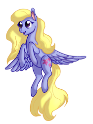 Size: 989x1318 | Tagged: safe, artist:kappetapp, lily blossom, pegasus, pony, female, mare, simple background, smiling, solo, transparent background