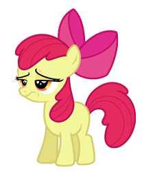 Size: 5300x6302 | Tagged: safe, artist:estories, apple bloom, pony, absurd resolution, apple bloom is not amused, simple background, solo, transparent background, vector