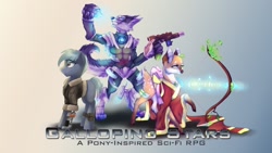 Size: 1024x576 | Tagged: safe, derpibooru import, oc, deer, earth pony, pony, kickstarter, magic, rpg