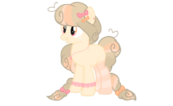 Size: 1000x616 | Tagged: safe, artist:chococakebabe, derpibooru import, oc, earth pony, pony, clothes, cute, female, mare, simple background, socks, solo, striped socks, transparent background