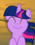 Size: 262x338 | Tagged: safe, derpibooru import, screencap, twilight sparkle, twilight sparkle (alicorn), alicorn, pony, the mean 6, cropped, cute, female, lying down, mare, on back, smiling, solo, twiabetes