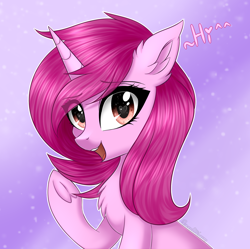 Size: 1396x1390 | Tagged: safe, artist:queenofsilvers, derpibooru import, oc, oc only, oc:rose starlight, unicorn, female, solo