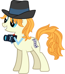 Size: 6000x6826 | Tagged: safe, artist:kishmond, derpibooru import, green isn't your color, absurd resolution, camera, female, mare, simple background, solo, transparent background, vector