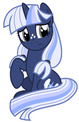 Size: 4219x6480 | Tagged: safe, artist:estories, oc, oc only, oc:silverlay, pony, unicorn, absurd resolution, female, mare, simple background, sitting, solo, transparent background, vector
