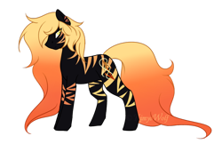 Size: 1024x701 | Tagged: safe, artist:kimyowolf, derpibooru import, oc, oc:flame stripe, earth pony, pony, male, simple background, solo, stallion, transparent background