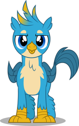 Size: 3152x5000 | Tagged: safe, artist:dashiesparkle, derpibooru import, gallus, griffon, non-compete clause, .svg available, absurd resolution, male, simple background, solo, transparent background, vector