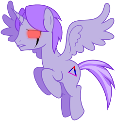 Size: 1600x1671 | Tagged: safe, oc, oc only, oc:delta brony, alicorn, pony, alicorn oc, corrupted, glowing eyes, implied demigra, male, red eyes, simple background, solo, stallion, transparent background