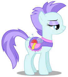 Size: 2629x3000 | Tagged: safe, artist:brony-works, roxie, roxie rave, earth pony, pony, background pony, female, high res, mare, pincushion, saddle, simple background, solo, tack, transparent background, vector