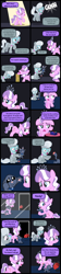 Size: 2000x8953 | Tagged: safe, artist:magerblutooth, diamond tiara, silver spoon, oc, oc:dazzle, oc:handy dandy, cat, pony, comic:diamond and dazzle, absurd resolution, comic, imp, invisible pony, missing cutie mark, toolbox