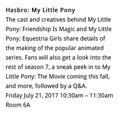 Size: 640x601 | Tagged: safe, equestria girls, my little pony: the movie, comic con, san diego comic con, sdcc 2017, text, text only