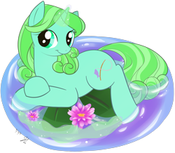 Size: 3751x3269 | Tagged: safe, artist:scaredyash006, oc, oc only, oc:lilypad, pony, unicorn, lilypad, simple background, solo, transparent background, water lily