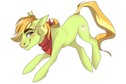 Size: 1280x853 | Tagged: safe, artist:fluffyrainbowsheep, oc, oc only, earth pony, pony, simple background, solo, transparent background