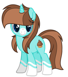 Size: 1024x1152 | Tagged: safe, artist:bloodlover2222, derpibooru import, oc, oc:chocolate sprinkles, pony, unicorn, female, mare, simple background, solo, transparent background