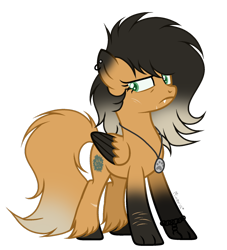 Size: 1024x1128 | Tagged: safe, artist:mintoria, derpibooru import, oc, oc:silvia paw, fox pony, original species, female, simple background, solo, transparent background, wings