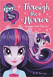 Size: 344x499 | Tagged: safe, derpibooru import, twilight sparkle, twilight sparkle (alicorn), alicorn, pony, equestria girls, book cover, cardboard twilight, cover, human ponidox, self ponidox, stock vector, through the mirror