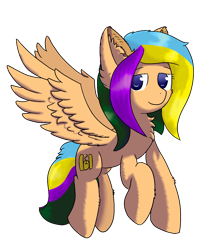 Size: 958x1080 | Tagged: safe, artist:ppptly, derpibooru import, oc, oc only, oc:program mouse, pegasus, pony, ear fluff, female, fixed, looking at you, mare, no pupils, simple background, solo, transparent background