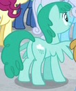 Size: 110x132 | Tagged: safe, derpibooru import, screencap, spring melody, sprinkle medley, pegasus, pony, butt, female, mare, plot