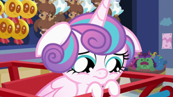 Size: 1920x1080 | Tagged: safe, screencap, princess flurry heart, pony, a flurry of emotions, floppy ears, sad, solo