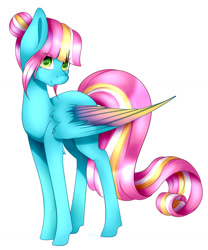 Size: 1083x1302 | Tagged: safe, artist:itsizzybel, oc, oc only, oc:raspebrry sherbet, pegasus, pony, solo