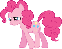 Size: 993x777 | Tagged: safe, artist:burdo49, derpibooru exclusive, derpibooru import, pinkie pie, earth pony, pony, the gift of the maud pie, .svg available, simple background, solo, svg, transparent background, vector