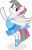 Size: 3166x4968 | Tagged: safe, artist:punzil504, derpibooru import, blossomforth, pegasus, pony, ballerina, clothes, female, mare, simple background, solo, transparent background, tutu