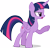 Size: 5991x5804 | Tagged: safe, artist:illumnious, derpibooru import, part of a set, twilight sparkle, twilight sparkle (alicorn), alicorn, pony, non-compete clause, absurd resolution, female, lecture, mare, open mouth, pointing, raised hoof, simple background, solo, transparent background, underhoof, vector