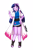 Size: 2333x3500 | Tagged: safe, artist:danmakuman, derpibooru import, twilight sparkle, anthro, plantigrade anthro, clothes, crossover, feet, female, hokage, kunoichi, naruto, ninja, one eye closed, sandals, simple background, smiling, solo, transparent background, wink