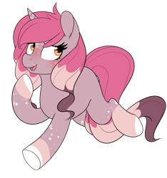 Size: 1024x1092 | Tagged: safe, artist:daydreamsyndrom, oc, oc only, oc:banana split, pony, solo