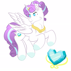 Size: 2755x2755 | Tagged: safe, artist:bewarethemusicman, derpibooru import, princess flurry heart, older, solo