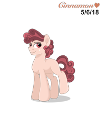 Size: 3281x4096 | Tagged: safe, artist:cinnamon-swirls, derpibooru import, oc, oc only, oc:calvados, earth pony, pony, magical lesbian spawn, offspring, parent:applejack, parent:rarity, parents:rarijack, simple background, solo, transparent background