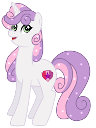 Size: 1222x1629 | Tagged: safe, artist:berrypunchrules, sweetie belle, older, simple background, solo, transparent background