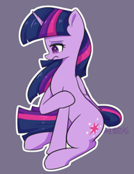 Size: 716x926 | Tagged: safe, artist:puetsua, derpibooru import, twilight sparkle, twilight sparkle (alicorn), alicorn, pony, female, mare, sad, solo