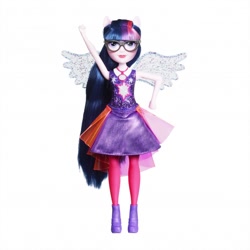 Size: 650x650 | Tagged: safe, derpibooru import, sci-twi, twilight sparkle, alicorn, pony, better together, equestria girls, forgotten friendship, clothes, doll, jewelry, ponied up, scitwilicorn, skirt, toy