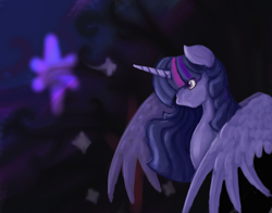 Size: 1400x1100 | Tagged: safe, artist:cupcakeseclipsed, twilight sparkle, twilight sparkle (alicorn), alicorn, pony, female, mare, solo