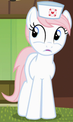 Size: 500x840 | Tagged: safe, screencap, nurse redheart, earth pony, pony, a flurry of emotions, cropped, female, mare, solo