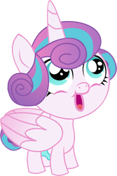 Size: 9125x13684 | Tagged: safe, artist:cyanlightning, princess flurry heart, alicorn, pony, .svg available, absurd resolution, baby, baby pony, cute, cyanlightning is trying to murder us, diaper, female, filly, flurrybetes, folded wings, looking at you, looking up, open mouth, simple background, smiling, solo, transparent background, vector, wings