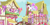 Size: 1223x600 | Tagged: safe, derpibooru import, screencap, cheerilee, cotton sky, discord, mercury, royal riff, starry eyes (character), pony, the break up breakdown, background pony