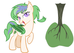 Size: 2000x1438 | Tagged: safe, artist:seriff-pilcrow, oc, oc only, oc:shimmer bunny, bat pony, pony, female, mare, raised hoof, simple background, solo, transparent background, tree