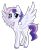 Size: 965x1173 | Tagged: safe, artist:spectrumnightyt, derpibooru import, oc, oc only, oc:luna sparkle, pegasus, pony, base used, female, magical lesbian spawn, mare, offspring, parent:rainbow dash, parent:twilight sparkle, parents:twidash, simple background, solo, transparent background